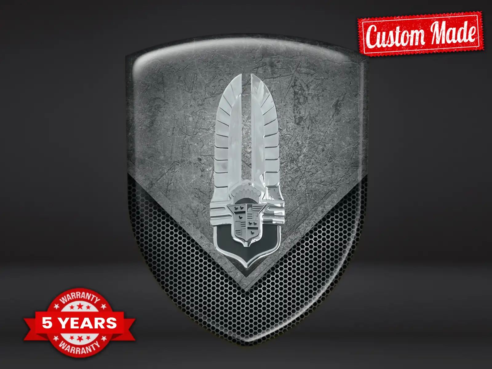 Cadillac Insignias En Relieve Edición Carreras Calcomanías 